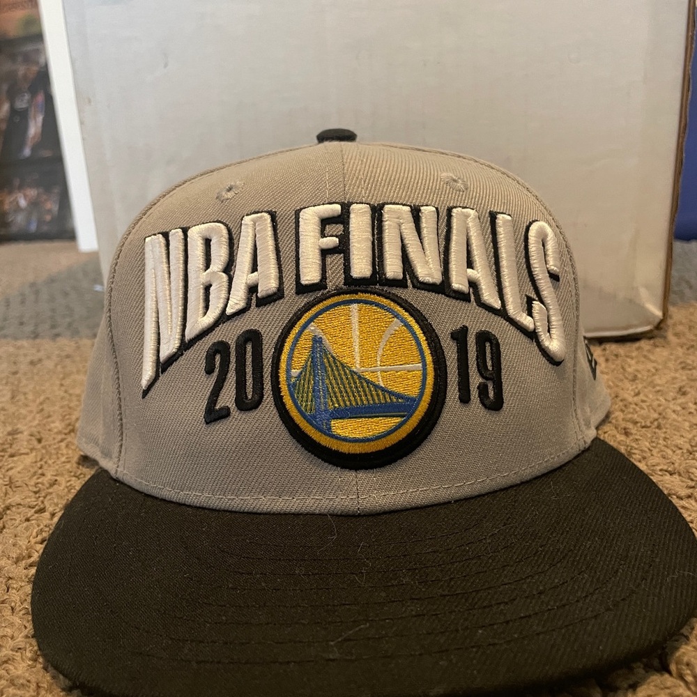 New Era Gray and Black NBA Finals 2019 SnapBack Hat